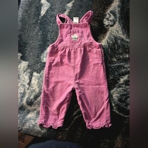 Girls Gymboree corduroy coveralls